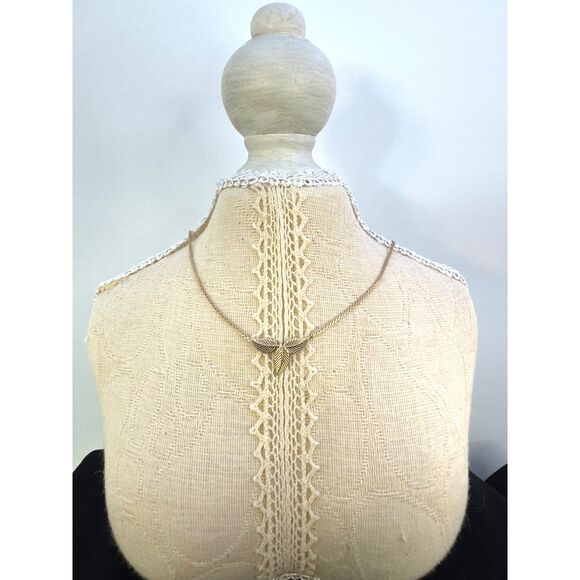 Vintage 14kt GF "Baroness" Leaves Necklace - Picture 2 of 4